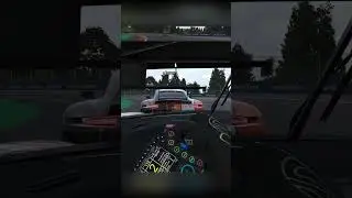 Напряженная борьба за 2 место в Le Mans Ultimate #shorts #lemansultimate