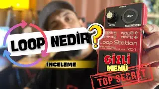 Nedir Bu Loop Pedalı | Boss RC-1 gizli menü |
