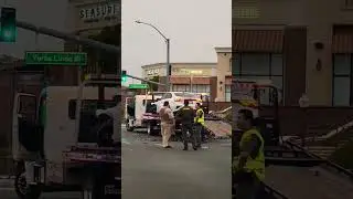 Head on collision in Yorba Linda. #2024 #car #crash