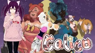 Calico Gameplay With My Cat Girl Vtuber Model | The Cutest Game Ever