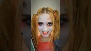 MAKEUP REVOLUTION: HARLEY QUINN MAKEUP #pr #makeuprevolution #harleyquinn #DC #makeup #cosplay