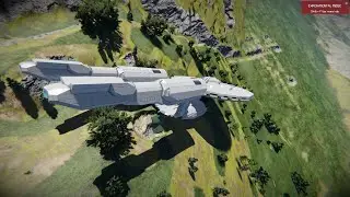 space engineers! its not crashing,  its tactical landing