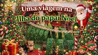 ELA CONHECEU A ILHA DO PAPAI NOEL NO IGUATEMI 🎅✨ | Um Dia Mágico de Natal | Desafio de Natal parte 3