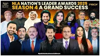 Glimpse of a Most Glamorous Pakistan's Biggest Night [ Nation's Leader Awards NLA 4.0 ]