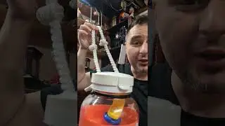 Multiple use of magic props part 2 the balloon container pop Snake gag and rope MAGIC tricks trick