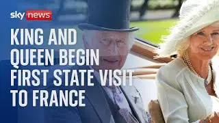Day one of King Charles and Queen Camilla's state visit to France