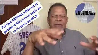 QUE ES M&Aacute;S F&Aacute;CIL 600 jonrones &oacute; 3000 hits: SAMMY SOSA ES EL RD M&Aacute;S ICONICO QUE HA PISADO LA MLB.