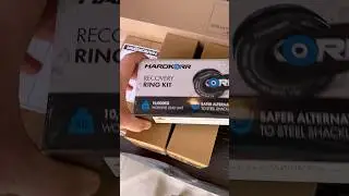 Hardkorr recovery kit Мягкий шакл и ролик для лебедки спасательное снаряжение для автомобиля