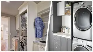 75 Transitional Gray Floor Laundry Room Design Ideas You'll Love 🌈