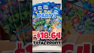 Can I make my money back? Part 3 #pokemon #pokemoncards #packopening #paradisedragona