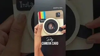 DIY camera 📷 Card #diy #crafts#papercrafts #handmade #camera