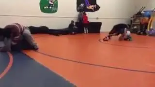 Los Angeles Wrestling Club - Students at work!!