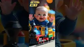 Dua Fatima Playing with Toys 🚗🚂 | Fun Kids Short Video  #Shorts #DuaKidzTV #DuaFatimaKidz