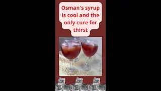 Ottoman fruit syrup is a real cure for thirst#shorts