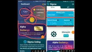 Alpha Network Exchanger Wallet Listing Sigma Network Exchanger And NFT OpenSea Listing