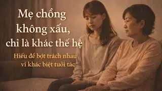 Mẹ chồng không xấu, chỉ là khác thế hệ | Khi yêu thương bị hiểu lầm || Audio Truyện