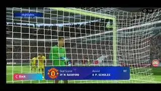 Ter Stegan replicating his real life prowess on matchday