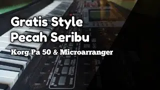 Berbagi Style Pecah Seribu Korg Pa50 & Microarranger gratis