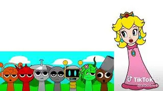 My Sprunki OC: Peach (from super mario)
