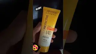 JOVEES SUNPROTECT CREAM spf40 #jovees  #sunprotective #professional #ytshorts #shorts