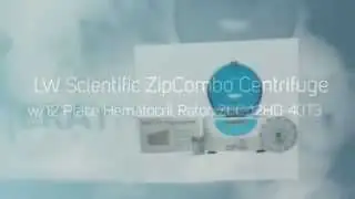 LW Scientific ZipCombo Centrifuge ZCC-12HD-40T3