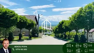 Casa individuala cu 5 camere - 120mp + teren 330 mp | cartier privat cu bariera|360VR