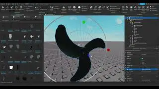Como fazer um ventilador de parede/mesa/coluna no Roblox Studio Atualizado 2023!