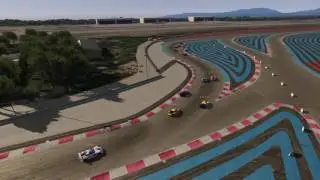 ACRL GTE S6R01 - Paul Ricard - First corners