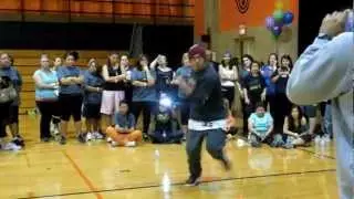 Rockford Hip Hop Congress B-Boy Battle-Bully Proof USA Event 09/28/2012 Harlem Middle Schoolf