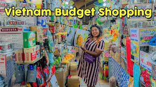 ලාබෙට Shopping කරන්න හොඳම තැන | Budget Shopping | Vietnam - VLOG 299