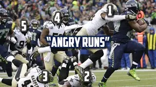 Best NFL &ldquo;ANGRY RUNS&rdquo; Moments