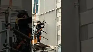 scaffold for new windows  #scaffolding #fun #construction #work #aberystwyth #home