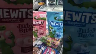 Chewits Juicy bites , chewits Xtreme , Chewits Blue Raspberry, strawberry, Apple #hichew #chewits