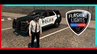 Flashing Lights 💢 Gameplay de simulador de pol&iacute;cia, bombeiros e servi&ccedil;os de emerg&ecirc;ncia PC👮👮