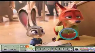 Zootopia- Hidden Numbers Game
