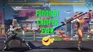 The Funniest Camper I ever Met In SFA 😂|| Shadow Fight 4: Arena
