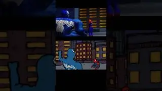 My animation and the original cutscene from #spiderman2000  #chicolantern #animation