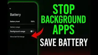 How to Stop Apps Running in Background (Android 2025) Boost Speed & Save Battery Now