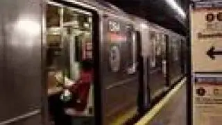 MTA New York City Subway : Two R142 2 Trains And an R62 3 Train @ 14th Street