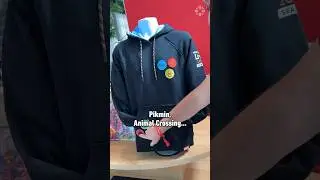 Our top 3 favorite Nintendo Live merch items! #nintendo #merch #nintendolive #paxwest #clothing