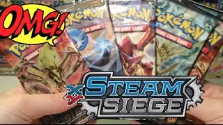 Pokemon Cards - AMAZING STEAM SIEGE PRE-RELEASE EARLY OPENING!