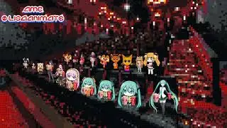 Miku Chibi Throws Popcorn at Minecraft Chicken Jockey Scene and Gets GROUNDED! Season 1: Episode 6