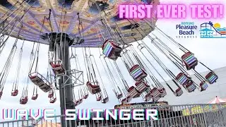 NEW Wave Swinger First Ever Test Cycle - Bottons Pleasure Beach Skegness! 🤯 
