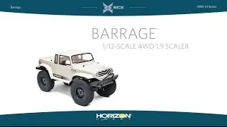ECX 1/12 4WD Barrage 1.9 Scaler RTR