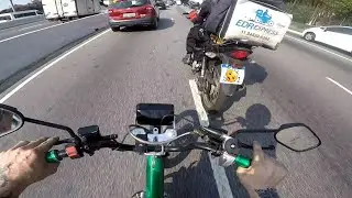 MOBILETE DE DOIS MOTORES NA MARGINAL!!