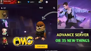Free Fire New Advance Server Update All Details | Ob 35 Update New Pet & Character 2022