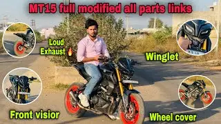 MT15 full modified || All parts details & link 