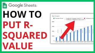 How to Put R Squared Value in Google Sheets [QUICK GUIDE]