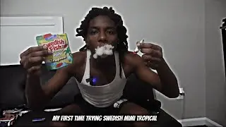 MY FIRST TIME TRYING SWEDISH FISH MINE TROPICAL TERPS ( MUST WATCH😱🔥)