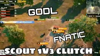 Scout 1Vs3 Clutch Against GodL|Scout Is Back 🔥🔥